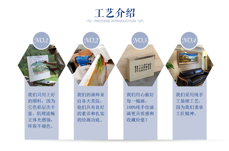现代手工油画沙发挂画三件套 红白色专用防水油画布ps框挂画 酒店家居装饰画 SPG YH0606