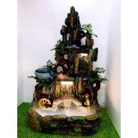 厂家直销树脂假山流水工艺品，龙池仿真假山系列 尺寸；120*90*180CM