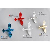 创意爆款节日家居空中吊饰壁饰装饰品 配件摆件挂件 工艺品弯翅鸟