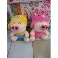 动物麦兜玩偶，下单备注款式