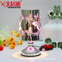 【厂家直销】新奇特小夜灯铁艺插电感应香薰灯小台灯