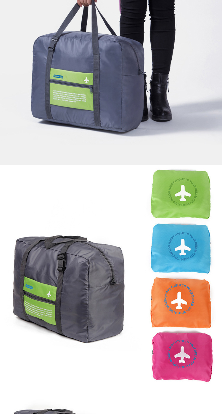 可折叠旅行包手提行李袋大容量登机包男女短途出差袋防水套拉杆箱7