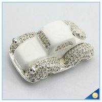 珐琅家居摆件 车内摆件 老爷车金属首饰盒 梳妆台饰品收纳盒 家居珠宝盒 创意礼品