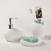 地中海风格 珊瑚化石卫浴套装 浴室洗漱套件 商务礼品 新婚乔迁礼品551