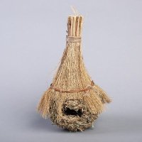 鸟窝天然材料编织手工艺动物 家居装饰道具结婚礼物 OO10