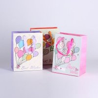创意童趣手绘气球礼品袋纸袋时尚包装袋手提袋创意礼物袋服装袋 1085