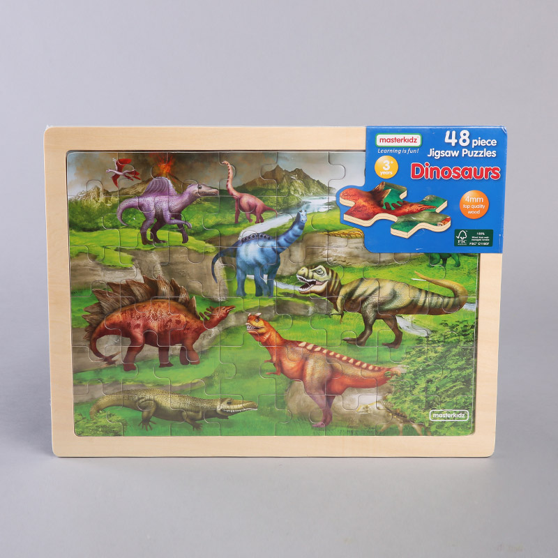 48片拼图玩具木质拼图 积木玩具 儿童DIY玩具宝宝早教益智积木玩具MK075441