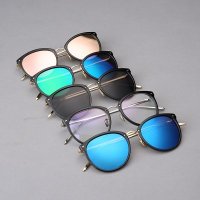 太阳镜个性黑色镜框潮人大框墨镜时尚太阳眼镜 JQ21