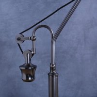 创意台灯 复古铁艺台灯 欧式书房书桌装饰品 灯饰摆件