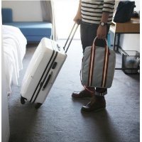 WEEKEIGHT携带方便旅行商务行李包 大容量斜跨衣物收纳包健身包