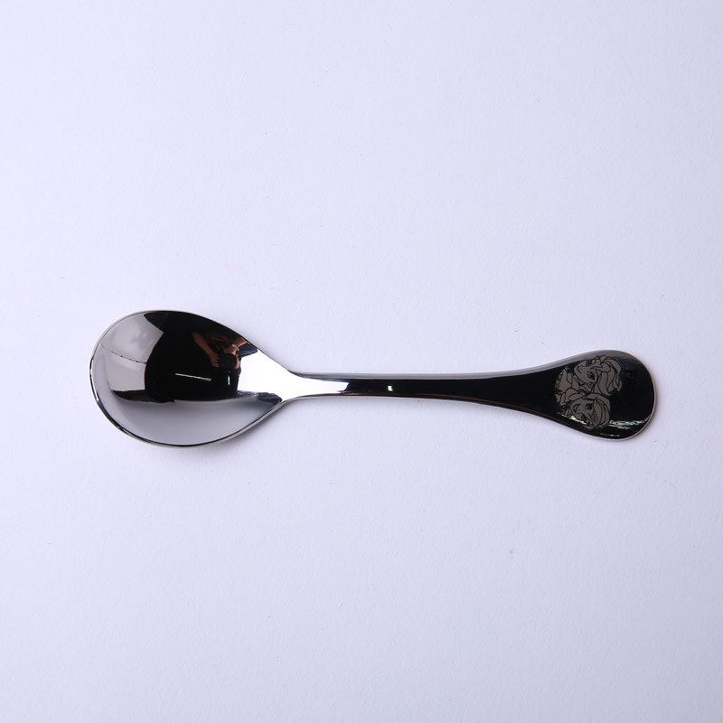 食品级不锈钢勺子 宝宝训练勺饭勺儿童勺子不锈钢餐具DP2102（不开发票）4
