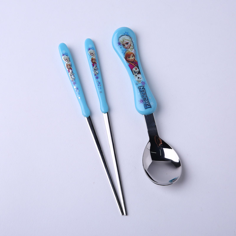 勺子筷子盒套装 食品级筷子 宝宝训练筷子儿童筷子勺子餐具DP2053（不开发票）5