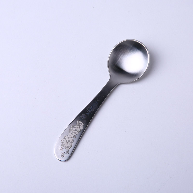 食品级不锈钢勺子叉子套装 食品级餐具 宝宝训练叉子儿童叉子勺子餐具DP-2092（不开发票）3