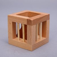 取三角 木制益智玩具解锁孔明锁鲁班锁 成人休闲儿童益智玩具 AOE18