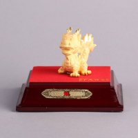 卡通生肖龙家居摆件 金色风水装饰摆件 送礼办公室镇宅家居装饰摆件JYG10