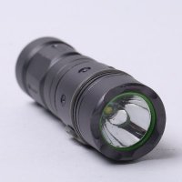 迷你便携式小手电筒 超强光 黑色R828电筒 铝合金小电筒 SBJP22