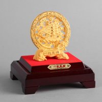 一帆风顺家居摆件 金色里紫铜外镕金风水装饰摆件 送礼办公室镇宅家居装饰摆件 JYG71