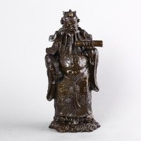 福星公家居摆件 铜色复古纯铜风水装饰摆件 送礼办公室镇宅家居装饰摆件 JYG108
