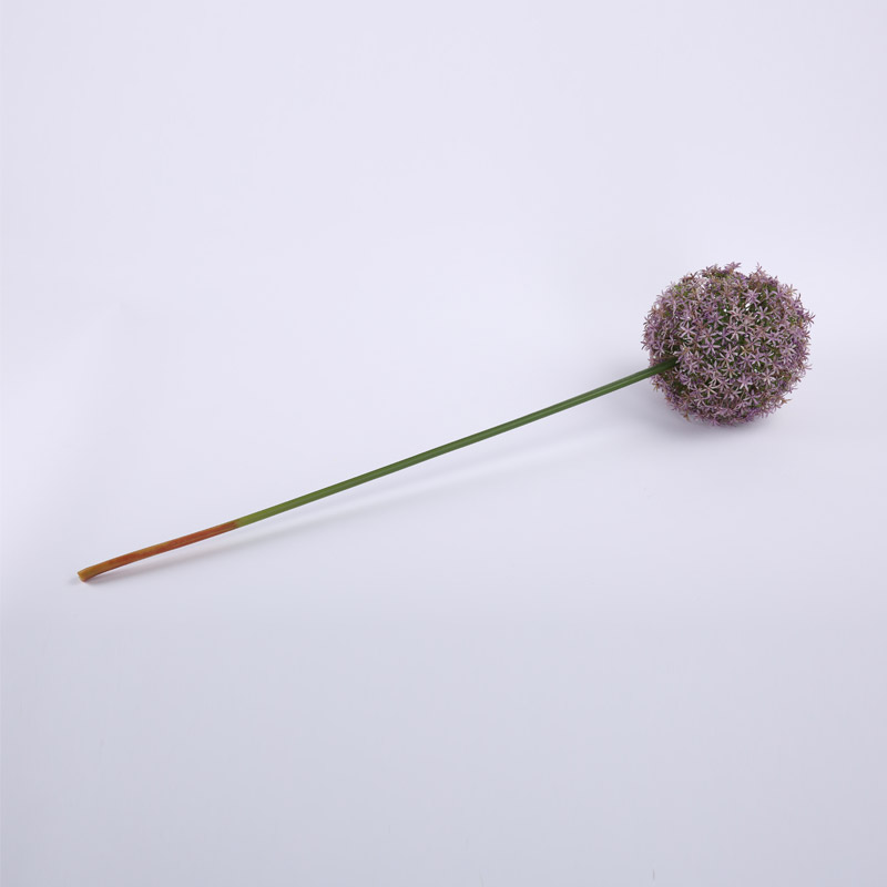仿真花 紫色叉球装饰花 样板房办公室家居客厅茶几摆放装饰花 NF232