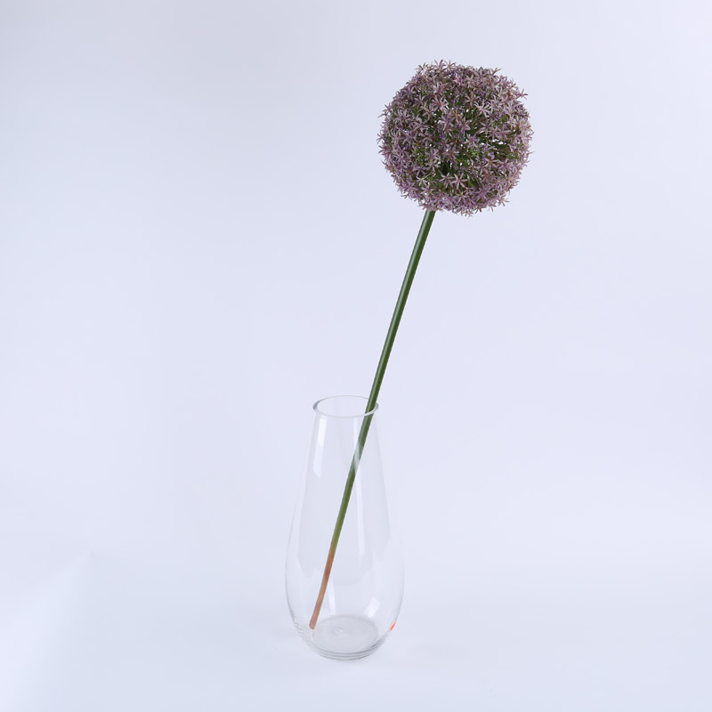 仿真花 紫色叉球装饰花 样板房办公室家居客厅茶几摆放装饰花 NF231