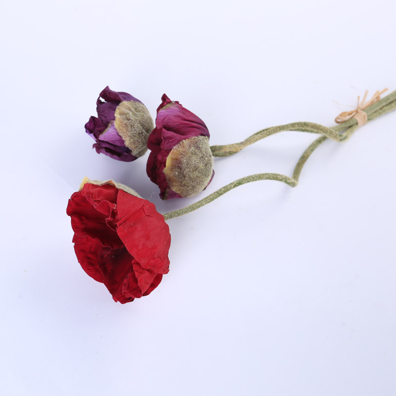 仿真花 束把鱼嘴花装饰花 样板房办公室家居客厅茶几摆放装饰花 NF034