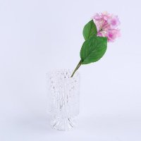 仿真花 品红色仿真绣球装饰花 样板房办公室家居客厅茶几摆放装饰花 NF30