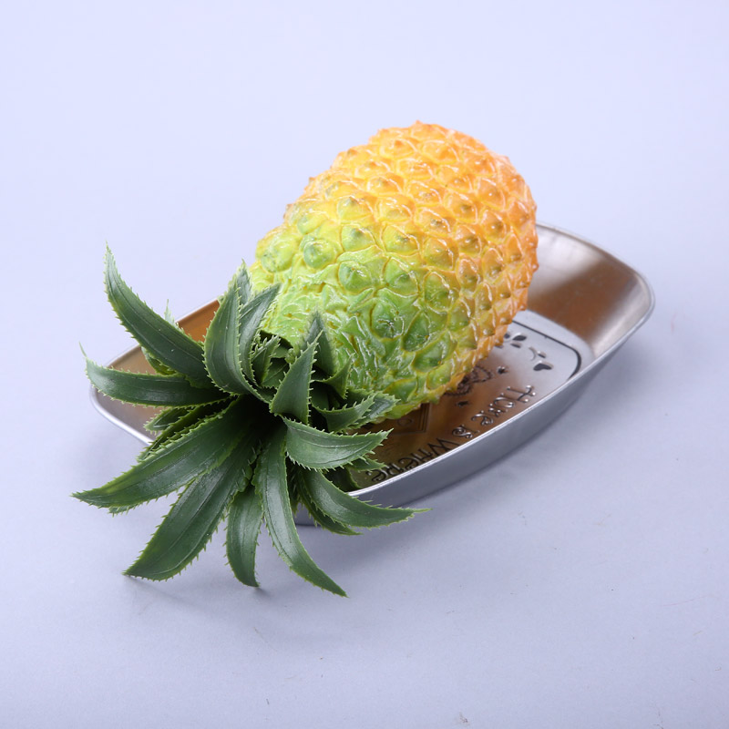 手感菠萝创意仿真摆件 摄影商店道具厨房橱柜仿真果/食品蔬装饰品 HPG322