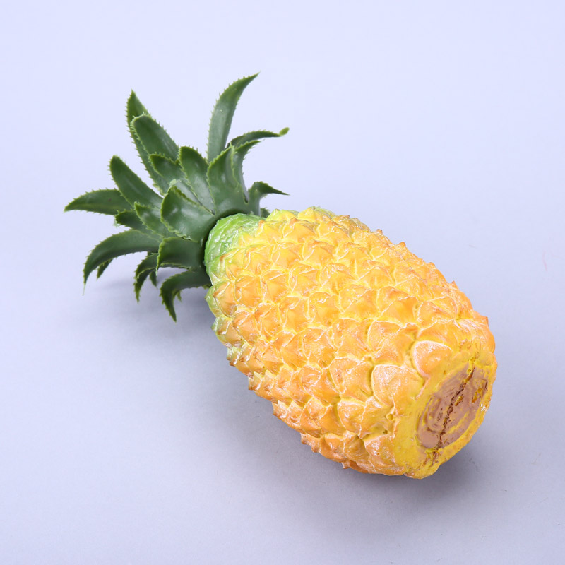 手感菠萝创意仿真摆件 摄影商店道具厨房橱柜仿真果/食品蔬装饰品 HPG325