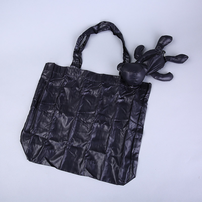 小熊收藏式环保袋 时尚简约便携环保袋可爱公仔包包 GY444