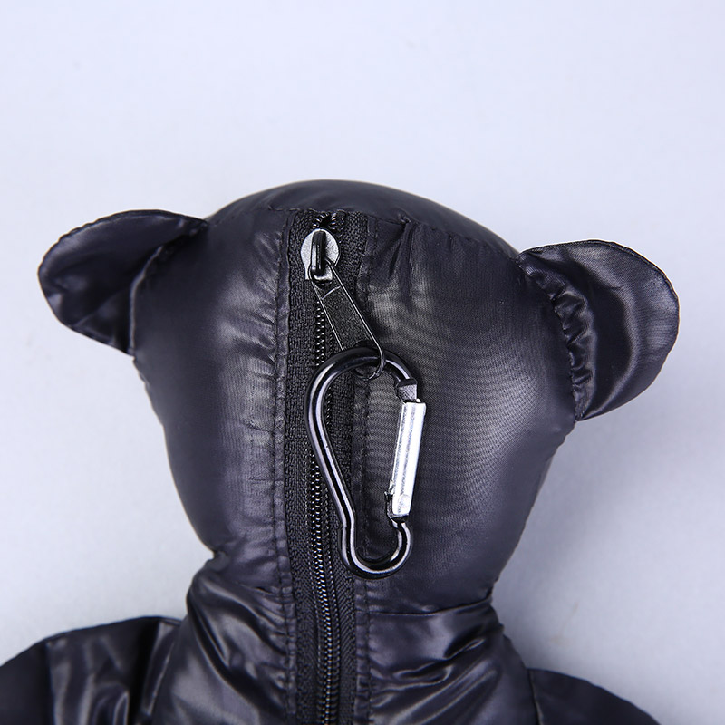 小熊收藏式环保袋 时尚简约便携环保袋可爱公仔包包 GY445