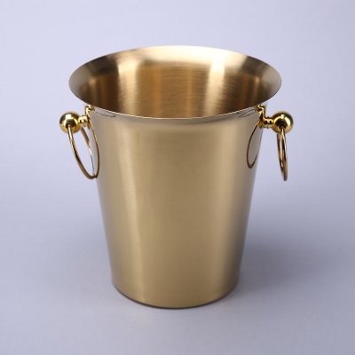 欧式冰桶（金色） 不锈钢冰桶红酒桶冰粒桶香槟桶 ZS39