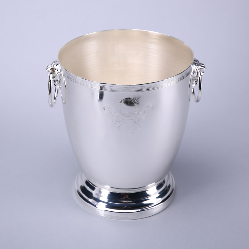 镀银欧式冰桶 不锈钢冰桶红酒桶冰粒桶香槟桶 ZS411