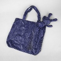 小熊收藏式环保袋 时尚创意小圆点花纹便携环保袋可爱公仔包包 GY41
