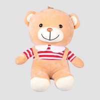 12寸背带熊毛绒玩具 毛绒公仔创意儿童可爱玩偶NB15