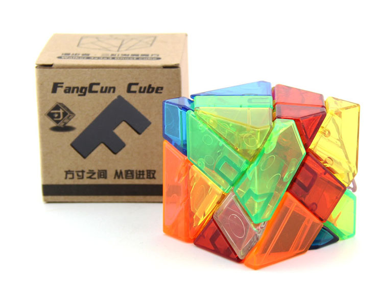 三阶异形透明鬼魔 魔方Ghost Cube透明鬼魔方 益智科教玩具2
