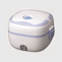DFH-2012 多功能电热饭盒不锈钢双层插电蒸煮加热保温