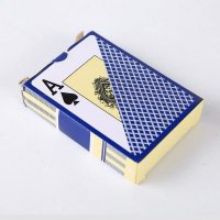 塑料扑克牌 磨砂塑料扑克牌 宽牌小字版塑料扑克牌 AWE08