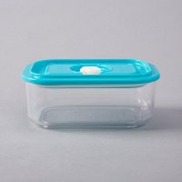 方形饭盒E-1421(蓝）