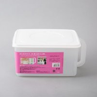 简约实用透明小物件带盖收纳箱