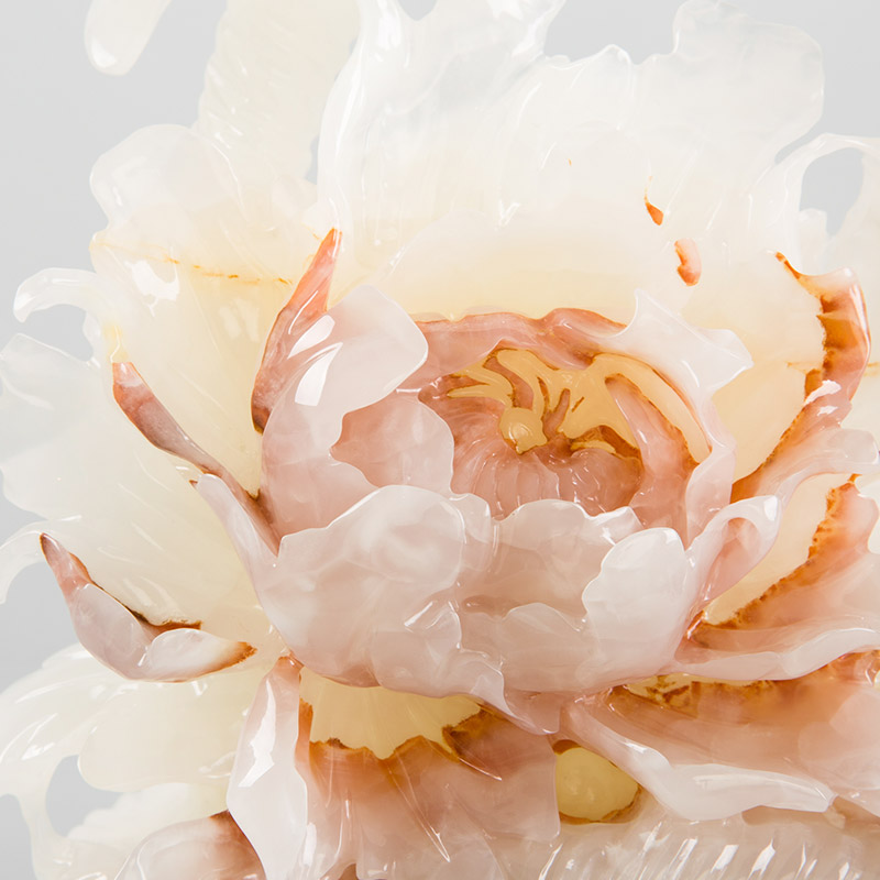 花开富贵 （花篮）两件套 红花冰玉4
