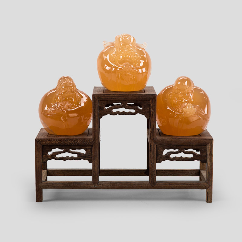 福禄寿一套 玛瑙玉1