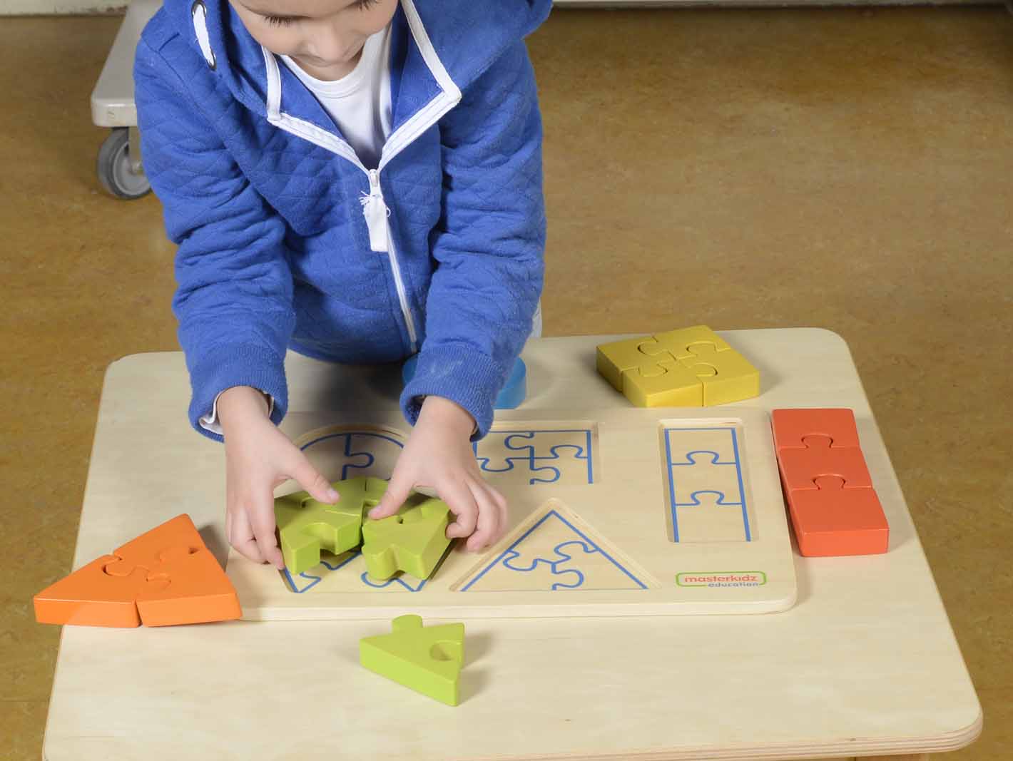 贝思德 木质形状拼接学习板 玩具4