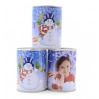 创意易拉罐人造雪圣诞雪花节日气氛礼物