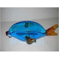 西式海洋鱼盘造型摆件客厅卧室装饰