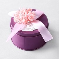 圆铁盒皂花情人节礼物表白示爱纪念日礼物