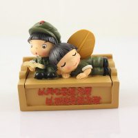 大禹家喜 八荣八耻革命爱情小兵结婚礼物时尚创意家居结婚礼品DY9420