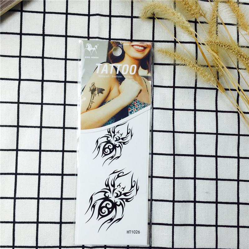 2017最新纹身贴男女防水持久小清新性感身体彩绘仿真纹身贴纸1