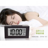 时尚多功能智能光控电子钟 办公室床头桌面闹钟时钟