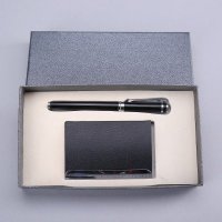 笔+名片盒礼盒套装 时尚高档商务礼品个性定制实用节日礼品 TDL38