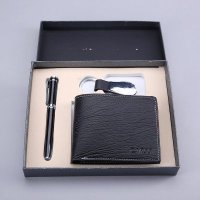笔+钱包+钥匙扣礼盒套装 时尚高档商务礼品个性定制实用节日礼品 TDL42